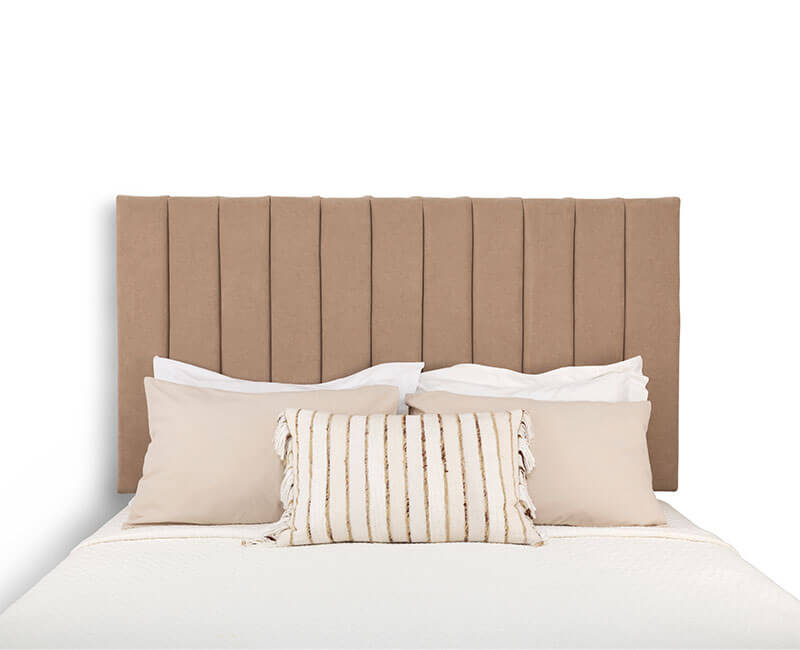 Fluted Headboard (Suede) Pascal Furniture