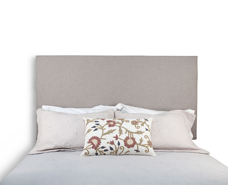 White 2024 plain headboard