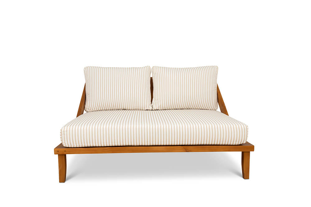 Bahama Two Seater Patio Couch Pine Pascal Furniture