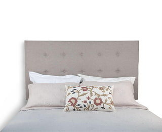 Shallow Buttoned Headboard (Linen)