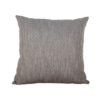 Scatter cushion with iron grey herring bone print