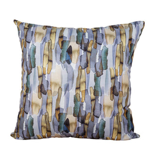 Scatter cushion with olive Monet watercolour print