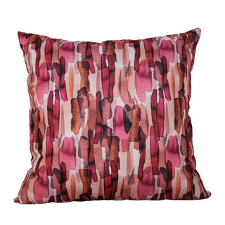 Scatter cushion with pink Monet watercolour print