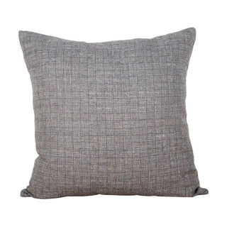 Scatter cushion with iron grey moroccan maze print