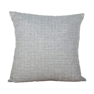 Scatter cushion with silver moroccan maze print