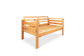 Classic outdoor two seater cedarwood frame