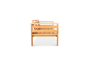 Classic outdoor two seater cedarwood frame