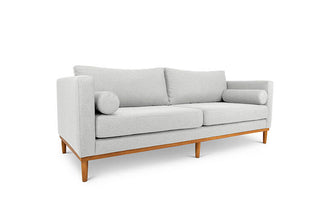 Harrison three seater couch angled view