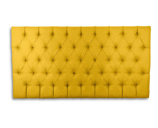 Deep Buttoned Headboard (Linen)