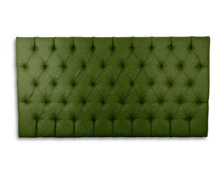 Deep Buttoned Headboard (Linen)