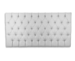 Deep Buttoned Headboard (Linen)