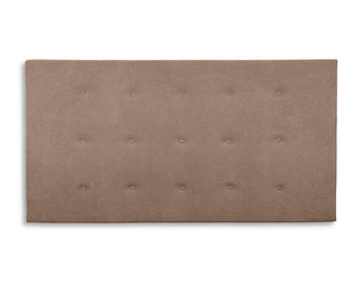 Shallow Buttoned Headboard (Suede)